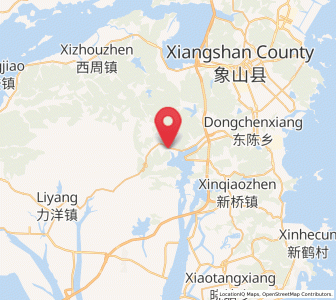 Map of Sizhoutou, Zhejiang