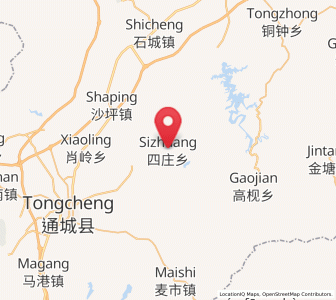Map of Sizhuang, Hubei