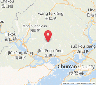 Map of Songcun, Zhejiang