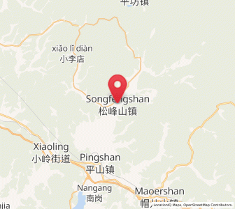 Map of Songfengshan, Heilongjiang