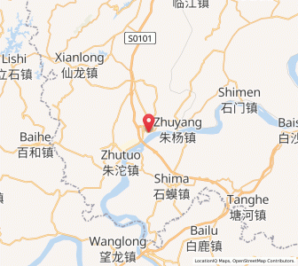 Map of Songgai, Chongqing