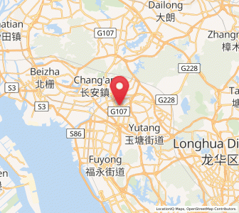 Map of Songgang, Guangdong