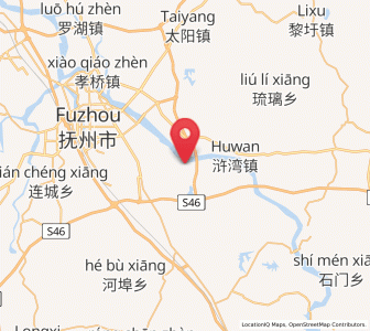 Map of Songhu, Jiangxi