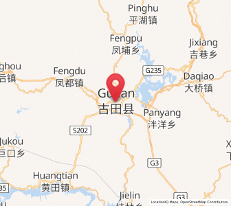 Map of Songji, Fujian