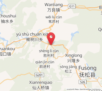 Map of Songjiao, Jilin