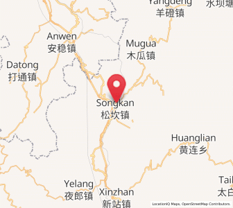 Map of Songkan, Guizhou