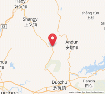 Map of Songkeng, Guangdong