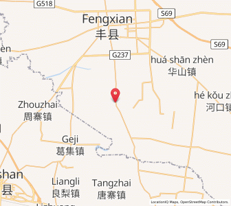 Map of Songlou, Jiangsu