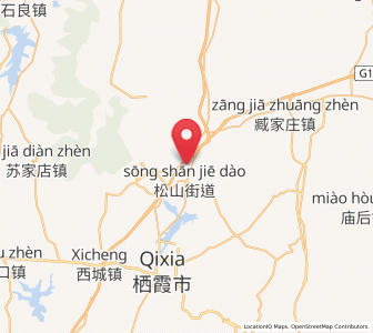 Map of Songshan, Shandong