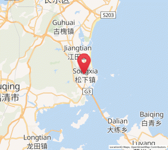 Map of Songxia, Fujian