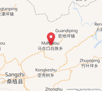 Map of Souziqiu, Hunan