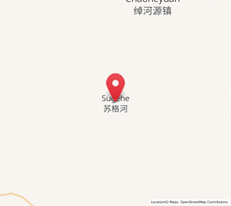 Map of Sugehe, Inner Mongolia