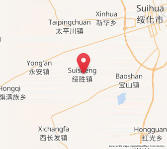 Map of Suisheng, Heilongjiang