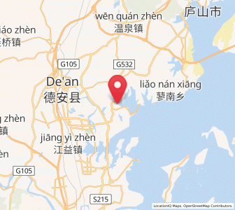 Map of Sujiadang, Jiangxi