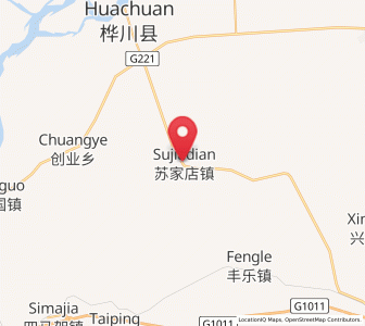 Map of Sujiadian, Heilongjiang
