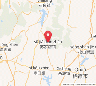 Map of Sujiadian, Shandong