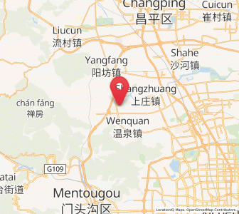 Map of Sujiatuo, Beijing