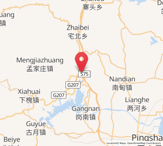 Map of Sujiazhuang, Hebei