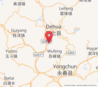 Map of Sukeng, Fujian