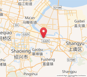 Map of Sunduan, Zhejiang
