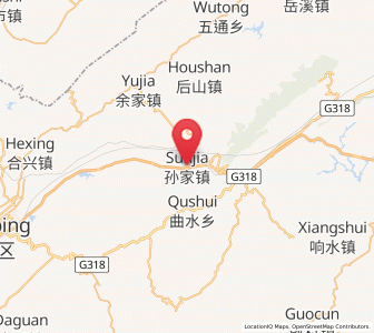 Map of Sunjia, Chongqing