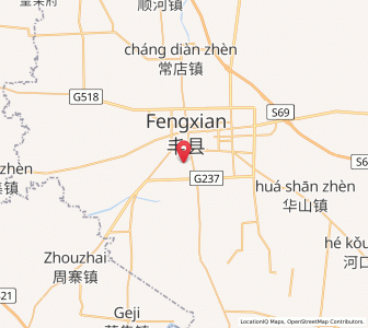 Map of Sunlou, Jiangsu