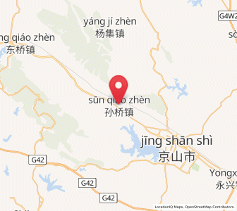 Map of Sunqiao, Hubei