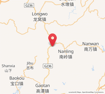 Map of Suqu, Guangdong