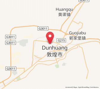 Map of Suzhou, Gansu