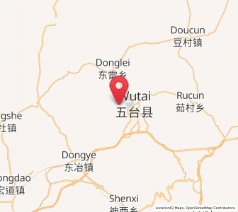 Map of Taicheng, Shanxi