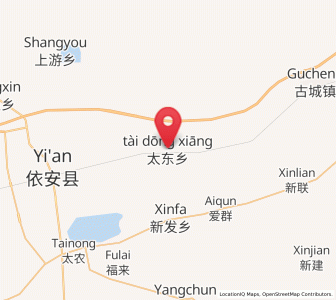 Map of Taidong, Heilongjiang