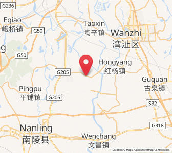 Map of Taifeng, Anhui