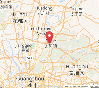 Map of Taihe, Guangdong