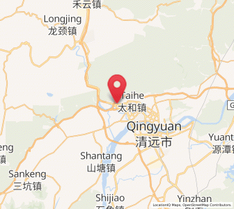Map of Taihe, Guangdong