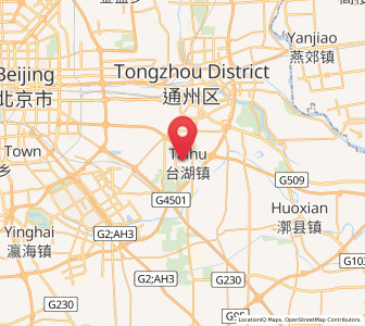 Map of Taihu, Beijing