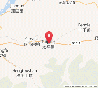 Map of Taiping, Heilongjiang