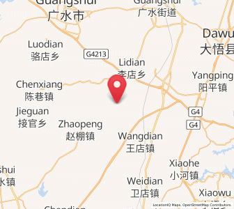 Map of Taiping, Hubei