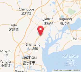 Map of Taiping, Guangdong