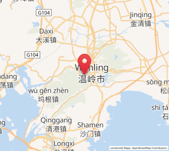 Map of Taiping, Zhejiang