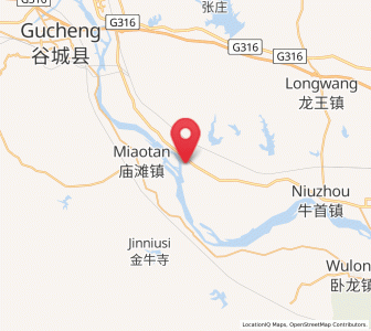 Map of Taipingdian, Hubei
