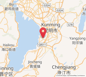 Map of Taipingguan, Yunnan