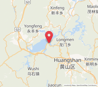 Map of Taipinghu, Anhui