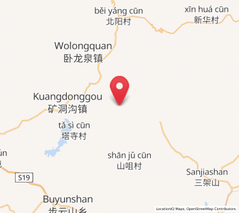 Map of Taipingzhuang, Liaoning