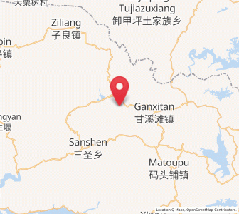 Map of Taiqing, Hunan