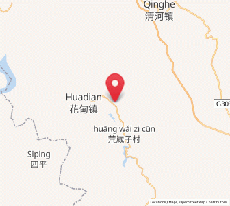 Map of Taishang, Jilin