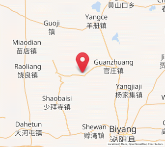 Map of Taishanmiao, Henan