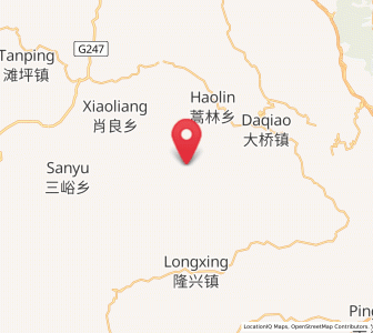 Map of Taishihe, Gansu