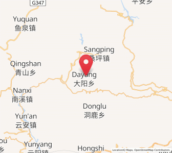 Map of Taiyang, Chongqing