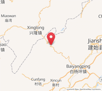 Map of Taiyanghe, Hubei