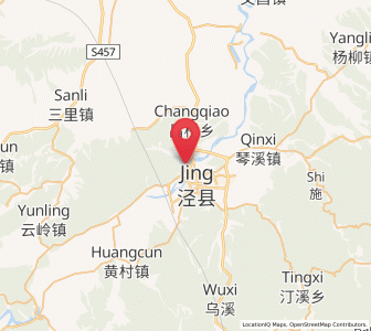 Map of Taiyuan, Anhui